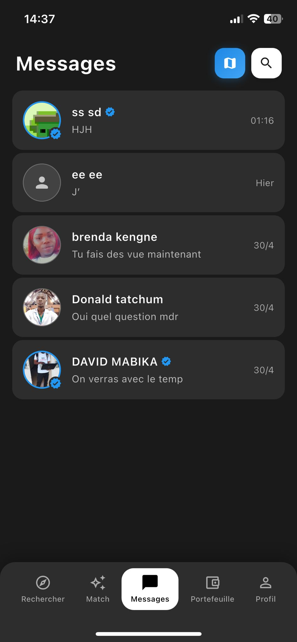 SkillSwap Messages - Chat en temps réel