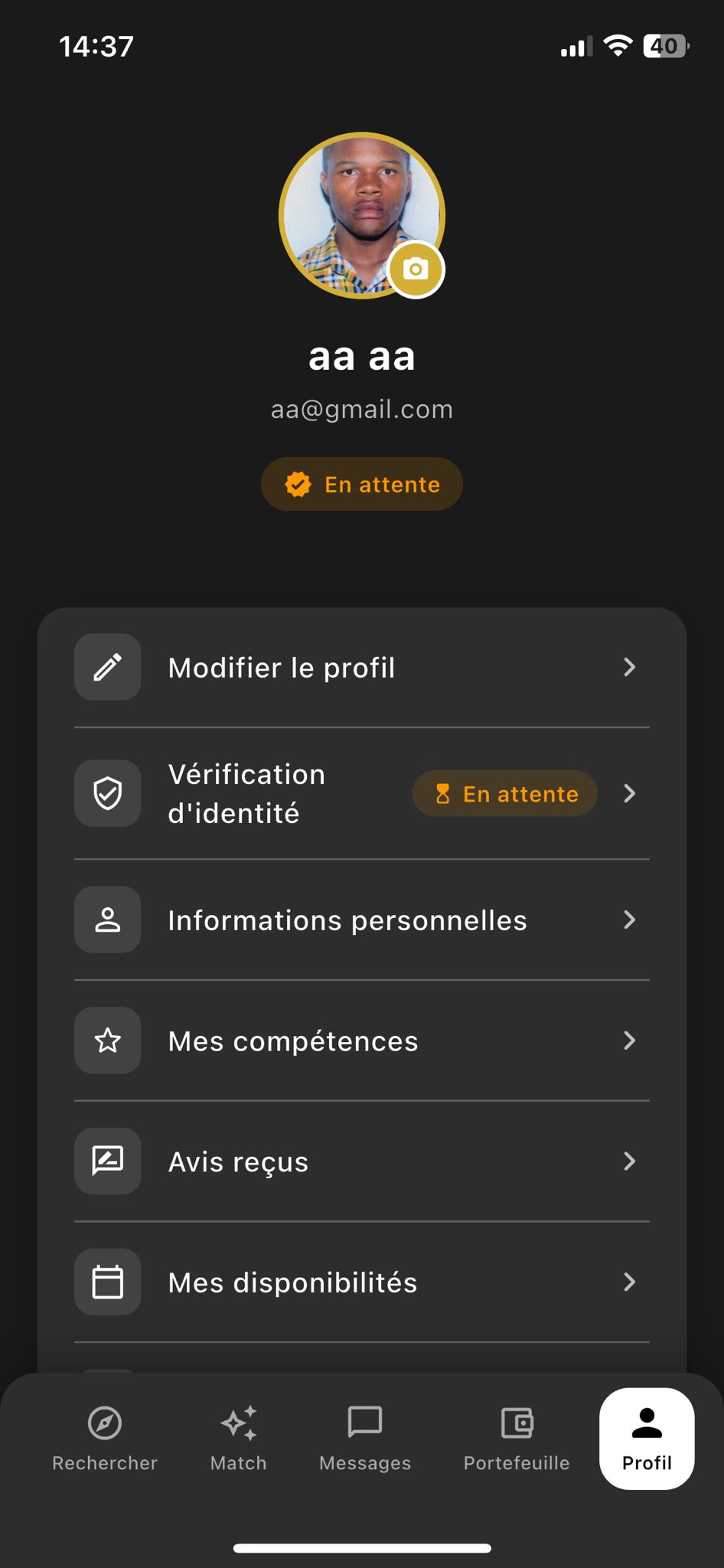 SkillSwap Profil - Votre espace personnel